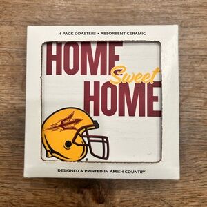 Arizona State Sun Devils Ceramic Absorbent Coaster Set(4)